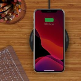 Belkin WIA001VFBK Cargador inalámbrico Boost Charge Smartphone, Carga rápida Quick Charge 3.0, Interior, Negro