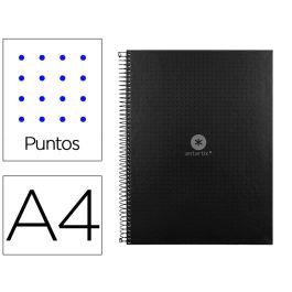 Cuaderno Espiral A4 Micro Antartik Dots Tapa Forrada 80H 90 gr Rayado Puntos 1 Banda 4 Taladros Negro Precio: 6.6550006655. SKU: B1323ZZL5A