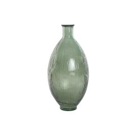 DKD Home Decor Jarrón Decorativo Urban Verde Rayado, de Cristal Reciclado - 59 cm Alto x 30 cm Ancho x 30 cm Largo Precio: 60.5. SKU: B1DNLW5S3C
