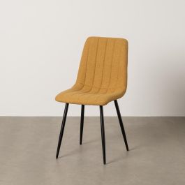 Silla Mostaza Tejido-Metal Salón 44 X 51 X 88 cm Precio: 71.0028. SKU: B1KMR7T278