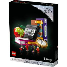 LEGO 43227 Disney 100 Iconos de Villanos - Juego de Construcción para Adultos, 1540 Piezas