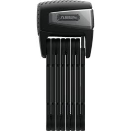 ABUS BORDO ONE 6500A/110 Candado Plegable con Alarma, Soporte SH, Negro