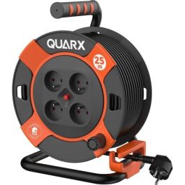 Carrete de bricolaje - QUARX - 25 m - H05VV-F 3G1,5 mm² - Disyuntor térmico - Protección infantil Precio: 64.79000055. SKU: B15GSVZLR5