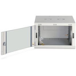 DIGITUS 7HE Armario Mural Dynamic Basic 7U para Rack 416x600x600mm Gris con Cerradura IP20
