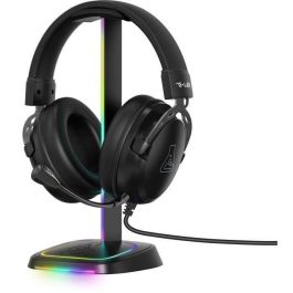 The G-Lab THE3760162052268 Soporte Auriculares Gaming K-STAND-NEON, Concentrador USB/USB-C, Iluminación RGB, Negro Precio: 38.9899994. SKU: B16GQRW42E