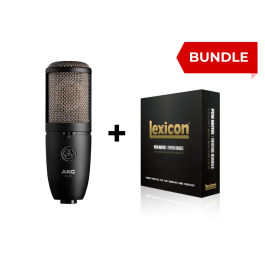 AKG Micrófono Condensador P420 con Plugin PCM Native Reverb Lexicon, Diafragma 1", Patrón Polar Conmutable, Filtro Paso Alto 300Hz, Atenuador -20dB, Negro Precio: 265.815825. SKU: B1CDJWKCQ9