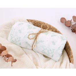 KioKids - Muselina Estampado Selva Color Salvia 120x120 cm, Bambú 70% y Algodón 30% para Bebé +0 Meses, Certificado OEKO-TEX Precio: 11.979. SKU: B13269GPSL
