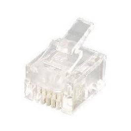 Equip 121121 Conector Modular Western RJ12 (6P4C) Transparente - 100 Unidades Precio: 21.49999995. SKU: B16KVYKSV8