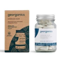 GEORGANICS Chicle de Menta con Xilitol 30 Chicles Naturales para Frescor Bucal y Protección Dental Contra Caries Precio: 5.5. SKU: B17ZK3V2SS
