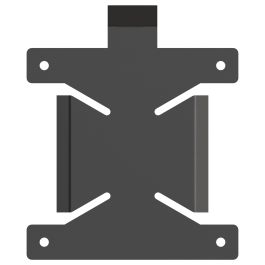 Iiyama MD BRPCV07 Soporte VESA Negro Metal para Mini-PC y Thin Clients (100x100 mm, 1 Pieza)