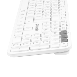 Teclado Bluetooth Phoenix K300 Blanco Qwerty Español Teclado Bluetooth Phoenix K300 Blanco Qwerty Español