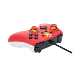 Power A Mando con Cable Nintendo Switch Laughing Pikachu NSGP0200-01 Blanco Mate