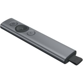 Logitech 910-004861 Apuntador Inalámbrico Spotlight Bluetooth/RF Gris para Presentaciones