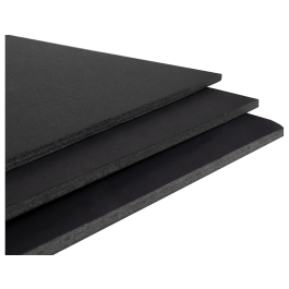 Liderpapel Cartón Pluma Negro Doble Cara 50x70 cm Espesor 5 mm