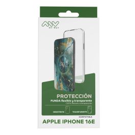 Carcasa Myway Apple Iphone 16E Transparente Carcasa Myway Apple Iphone 16E Transparente