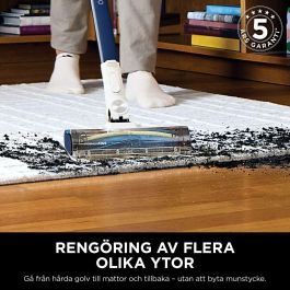 Shark Aspiradora de escoba inalámbrica IZ380EU, Ligera y flexible, Tecnología FloorDetect, Antienredos