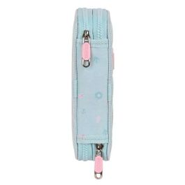 Plumier Doble Moos Garden Turquesa 12.5 x 19.5 x 4 cm (28 piezas) Plumier Doble Moos Garden Turquesa 12.5 x 19.5 x 4 cm (28 piezas)