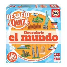 Educa Juego de Mesa Desafío Quiz Descubrir El Mundo - Preguntas para 4 Jugadores, Edad 6 a 99 Años, Idiomas Español e Inglés Precio: 11.60632. SKU: B15VTWBRFF