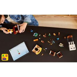 LEGO 21273 Minecraft Ghasts Attack the Village - Juego de Construcción para 10+ Años