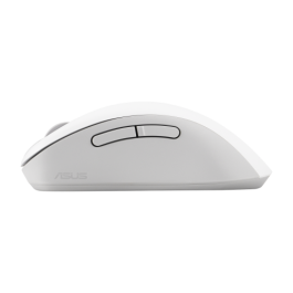 ASUS MD102 Ratón Inalámbrico Silencioso, Blanco