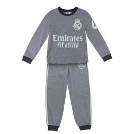 Cerdá Pijama Largo Single Jersey Real Madrid para niños de 12 años Color Gris Precio: 20.64744. SKU: B1EPBVA6VA