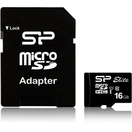 Silicon Power Micro Card 16GB UHS-1 Clase 10 con Adaptador