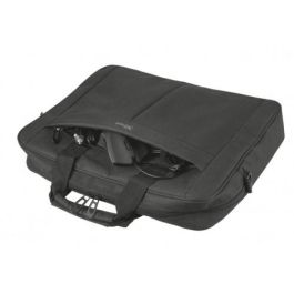 Trust Primo, Maletín Color Negro Para Portatil De Hasta 16'' Compartimento Principal Acolchado Y Correa Para El Hombro Ajustable Trust Primo, Maletín Color Negro Para Portatil De Hasta 16'' Compartimento Principal Acolchado Y Correa Para El Hombro Ajustable