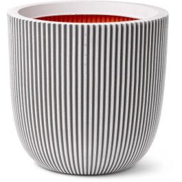 Maceta de bolas - CAPI EUROPE - GROOVE NL - 35 x 34 cm - Marfil