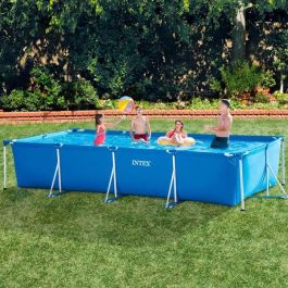 Piscina rectangular desmontable metal frame (capacidad 7.127 litros) 450x220x84cm Piscina rectangular desmontable metal frame (capacidad 7.127 litros) 450x220x84cm