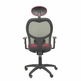 Silla de Oficina con Cabecero Jorquera malla Piqueras y Crespo SNSPRSC Rosa