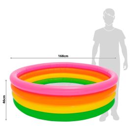 Piscina Hinchable 4 Aros Sunset 780L 56441 Intex Piscina Hinchable 4 Aros Sunset 780L 56441 Intex