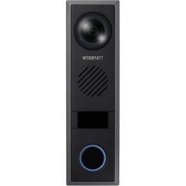 Hanwha Wisenet TID-600R Videoportero IP Full HD 1080p con Visión Nocturna, Micrófono, Altavoz y Protección IP65/IK08