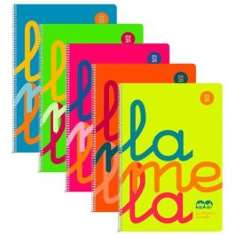 Lamela Bloc Tapa Polipropileno Fº 80H Cuadrovia 5 Mm Surtidos (6 Col.) 6 unidades Precio: 32.49999984. SKU: B1J2298YSV