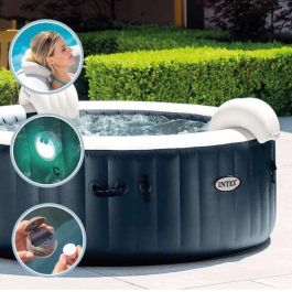 Intex Jacuzzi Puresoa Burbujas plus 795 Litros Redondo 196x71 cm PVC
