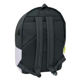Safta Mochila Doble para Portátil 15.6 pulgadas con USB Real Madrid 1ª Equipación 25/26 - 440x310x180 mm Safta Mochila Doble para Portátil 15.6 pulgadas con USB Real Madrid 1ª Equipación 25/26 - 440x310x180 mm