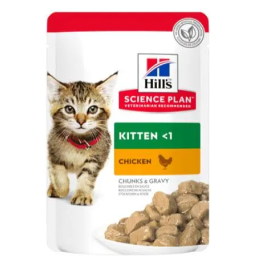 Hill's Hsp Feline Kitten Pollo Pouch Caja 12x85 gr Alimento Húmedo para Gatitos Precio: 20.9899998. SKU: B1AD8N9FE4
