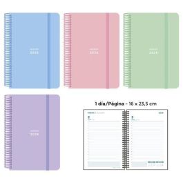 Agenda Anual (2026) Senfort Pastel Espiral Tapa Pp Con Goma 160X235 D/P Surtido De 4 Precio: 60.78999949. SKU: B1CJ35TMTX