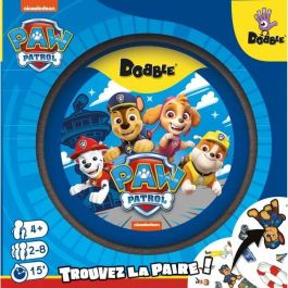 Asmodee ASM3558380096184 Dobble Pat Patrouille Juego de Mesa 5 Minijuegos a Partir de 6 Años Idioma Francés