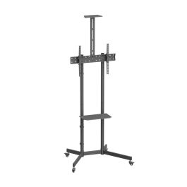 AISENS - SOPORTE DE SUELO ECO CON RUEDA, BANDEJA PARA DVD Y SOPORTE DE CAMARA PARA MONITOR/TV 45KG DE 37-70, NEGRO Precio: 62.50000053. SKU: B1D2PCF23Z