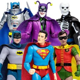 Mcfarlane toys Figura DC Retro Batman 66 - Figura de acción de 6 pulgadas, serie Batman 1966 Precio: 19.49999942. SKU: B12P4FPML3