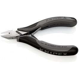 Knipex Alicates de Corte Diagonal para Electrónica ESD