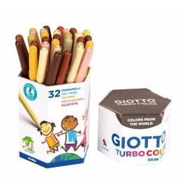 Rotulador Fibra Giotto Turbo Color Skin Tones Bote Carton De 32 Precio: 9.5000004. SKU: B1672GDP7E