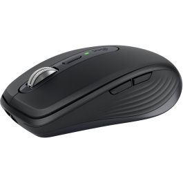 Logitech 910-006929 Ratón Inalámbrico Bluetooth MX Anywhere 3S - 8000 DPI, Darkfield, Clics Discretos, Recargable, Grafito