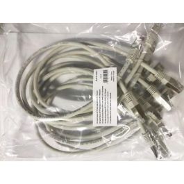 Equip 645607 Cable Patch Cat6A S/FTP (S-STP) 0.5m RJ-45 Gris - Pack de 10 cables de red blindados para 10 Gigabit Ethernet