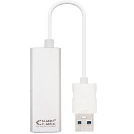 Adaptador USB 3.0 - RJ45 Nanocable 10.03.0401/ 1000Mbps Precio: 13.50000025. SKU: S8413571