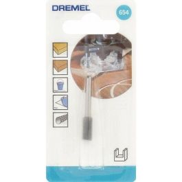 Dremel 654 Fresa de corte recto Ø 6.4mm para ranurado y enrutamiento universal