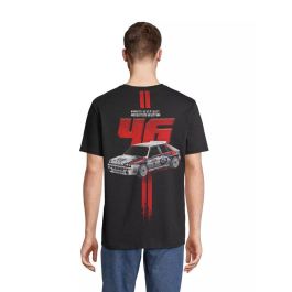 Radikal Revolution RKLDI102M Camiseta Winners Never Quit Lancia Delta Integrale Rally Legendario 6 Títulos Mundiales Negro Talla M