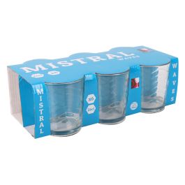 Set de 6 Vasos Mistral Waves 260 ml - La Mediterranea (12 Cajas) Set de 6 Vasos Mistral Waves 260 ml - La Mediterranea (12 Cajas)