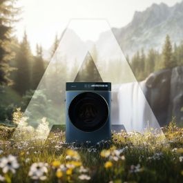 Lavadora Cecotec DressCode 8900 Inverter FullColor Ice Blue A 1400 rpm 8 kg