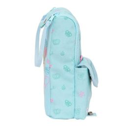 Estuche Escolar Glow Lab Cute doll Azul claro (6 x 21 x 6 cm)